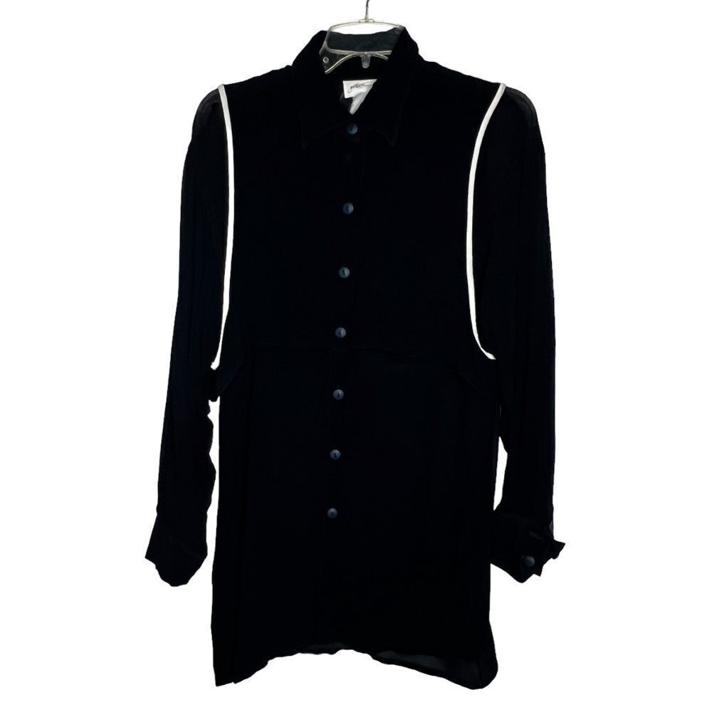 Vintage Gottex Layered Effect Blouse